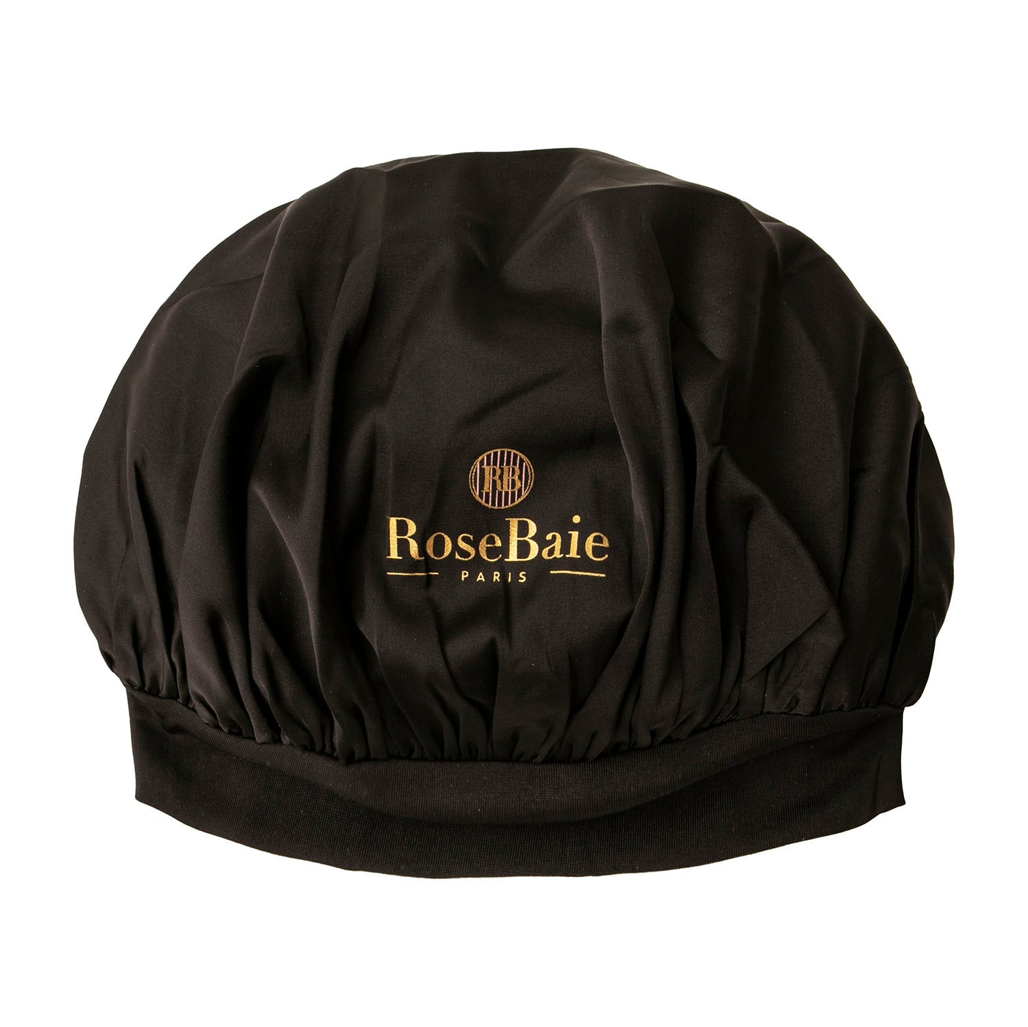 BONNET DE NUIT EN SOIE NOIR