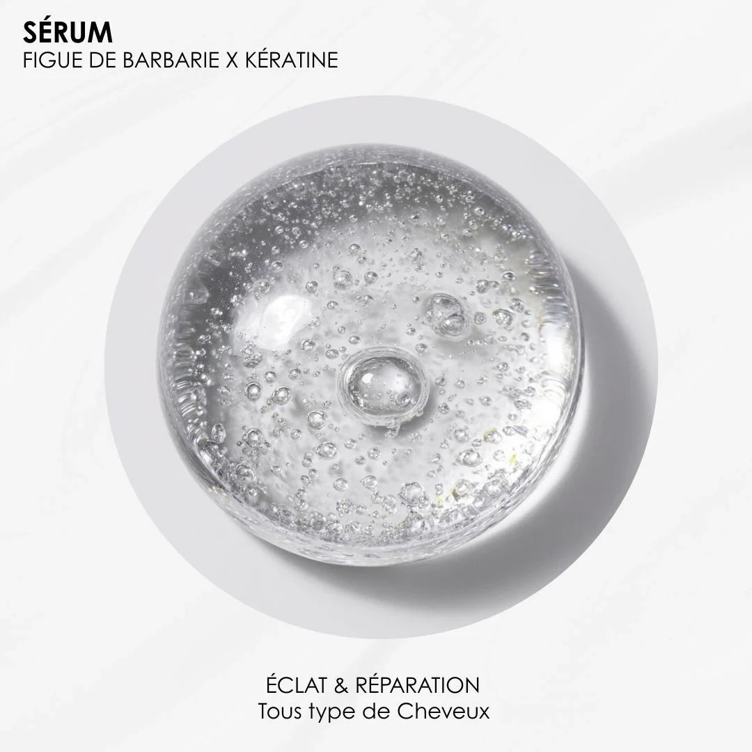 Sérum Figue de Barbarie & Kératine - Sébo-régulation & Hydratation