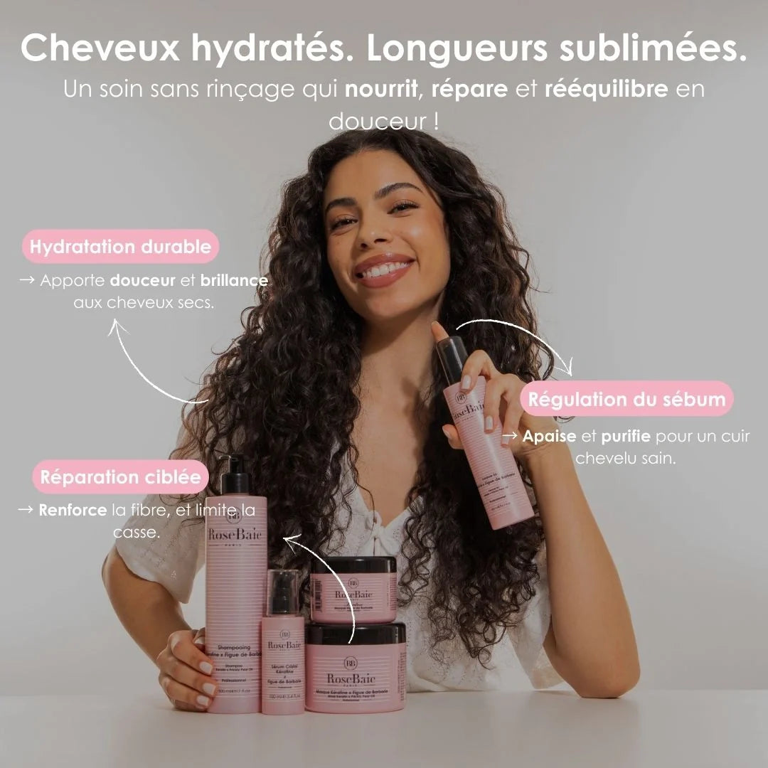 Sérum Figue de Barbarie & Kératine - Sébo-régulation & Hydratation