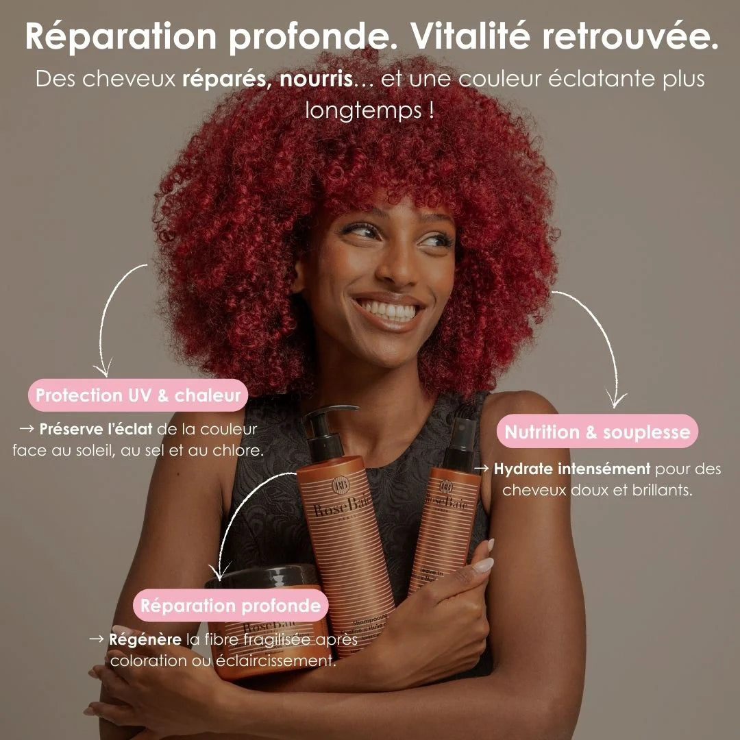 Leave in Argan & Kératine  - Protection des cheveux colorés et méchés, antioxydant