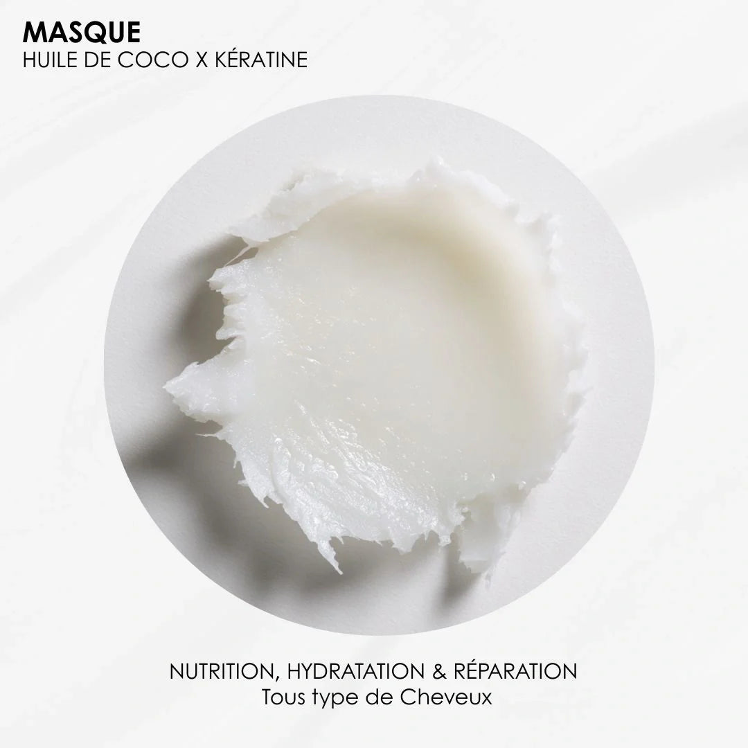 Masque Coco & kératine - Nutrition & Hydratation