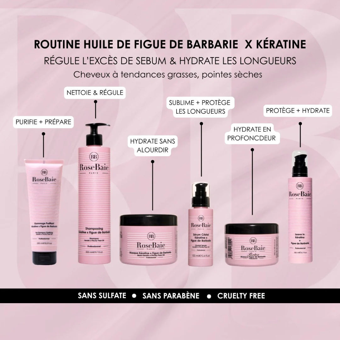 Sérum Figue de Barbarie & Kératine - Sébo-régulation & Hydratation